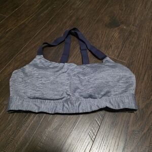 Under Armour Heathered Blue Sports Bra